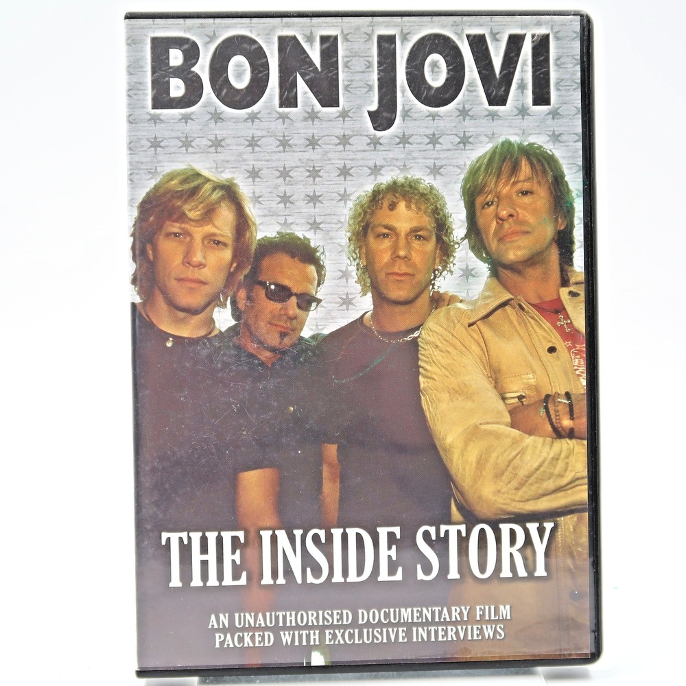 Bon Jovi The Inside Story DVD 2003 Jon Bon Jovi Richie Sambora Documentary NTSC